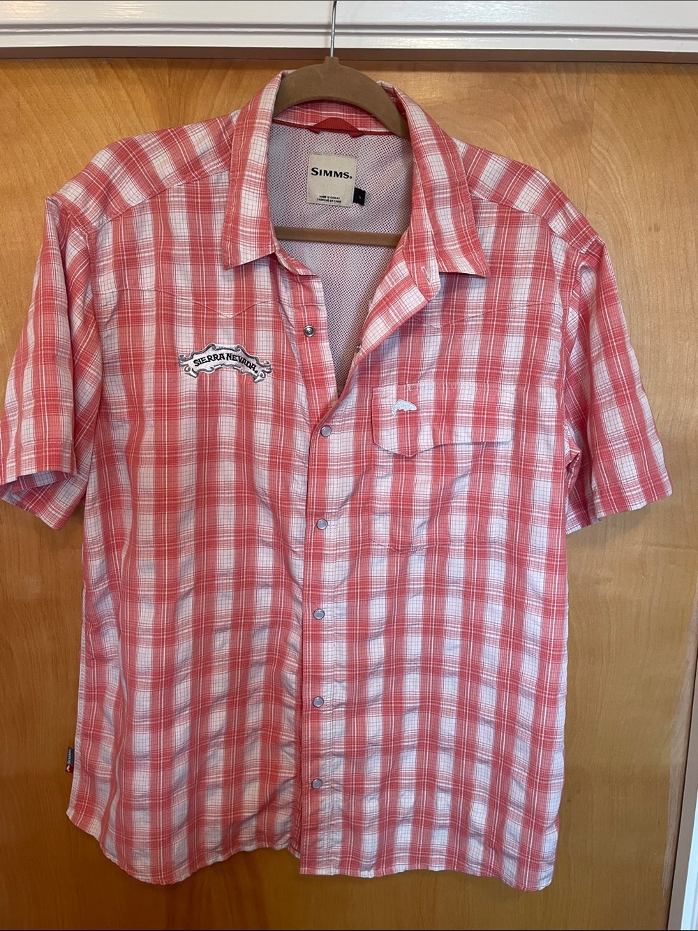 Simms Large outdoor shirt Sierra Nevada